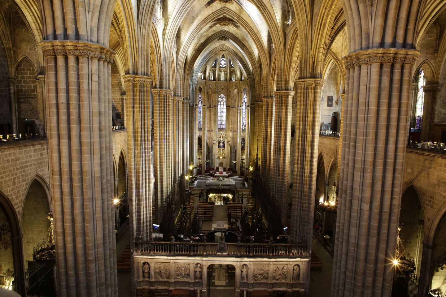 Catedral de la Santa Creu i Santa Eulàlia de Barcelona.