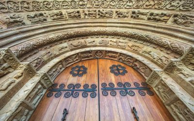 Portalada del Monestir de Ripoll
