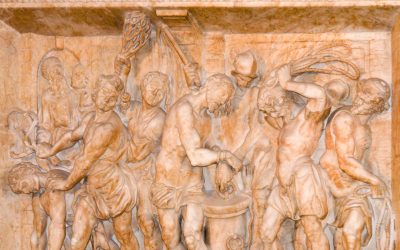 Predel·la del retaule de Sant Joan Baptista de Valls