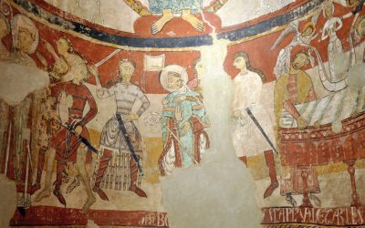 Pintures de Tomàs Becket a Santa Maria de Terrassa