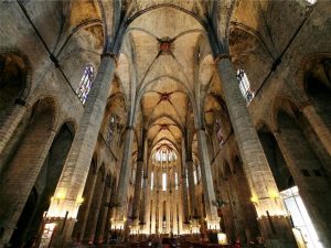 Basílica de Santa Maria del Mar de Barcelona. Autor: Josep Giribet.